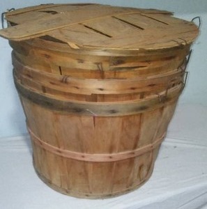 Bushel Baskets (3). And One Cover.