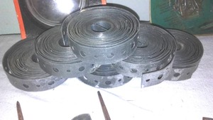 Galvanized Plumbing Strap and More. (6 rolls)