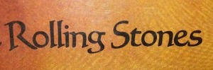 Rolling Stones (4) 12 Inch Vinyl Record Albums.