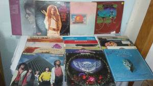 12 Inch Vinyl Record Albums.