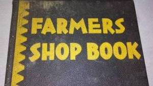 Farmers Shop Book. 1950.