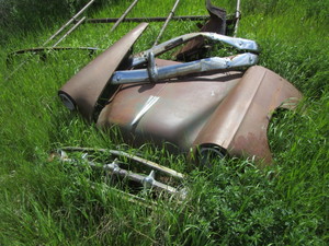 lot 7 image: 1953 Chevy Front Clip Parts
