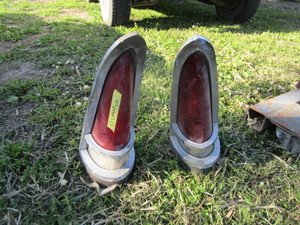 lot 41 image: 1957 Chrysler 300 Tail Lights