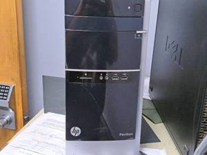 lot 366 image: HP Pavilion 500 PC Series Computer Tower 500-424