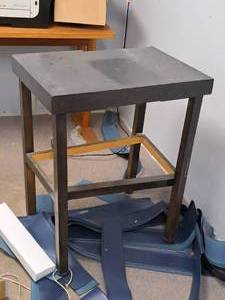 lot 369 image: Wood Side Table