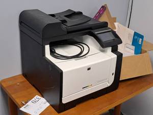 lot 371 image: HP LaserJet Pro CM1415fnw color MFP Printer