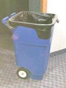 lot 396 image: Rolling Recycle Bin