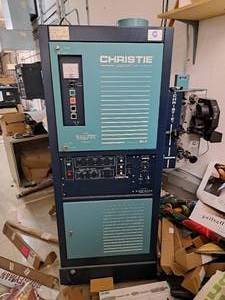 lot 9 image: Christie Xenolite 3-Phase 2000W Xenon Illuminator Projector SLC20-2