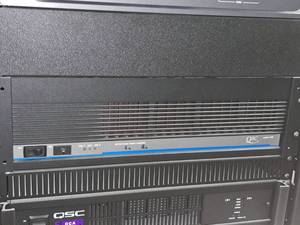 lot 84 image: QSC Rack-Mount Professional Stereo Amplifier 1400