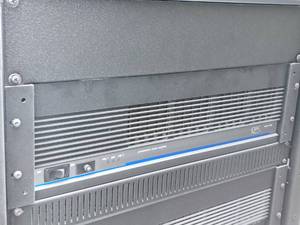 lot 97 image: QSC Rack-Mount Professional Stereo Amplifier 1400
