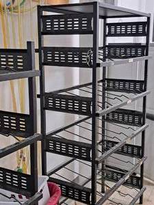 lot 151 image: Laprite-Fassco Mfg NSF Metal Storage Rack