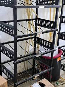 lot 152 image: Laprite-Fassco Mfg NSF Metal Storage Rack