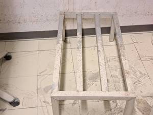 lot 164 image: Kel Max Equipment NSF Aluminum WorkStorage Platform