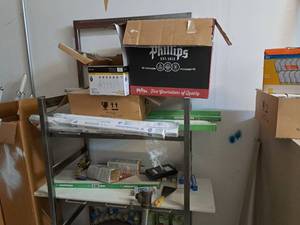 lot 194 image: Metal Storage Rack