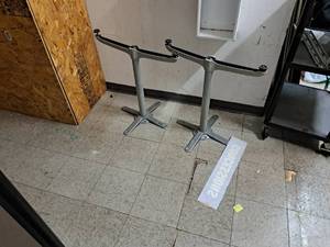 lot 204 image: Lot of (2) Table Bases