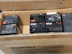 lot 220 image: Lot of (13) Assorted Batteries