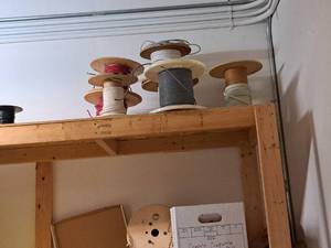 lot 225 image: Lot of  Assorted Wire on Spools
