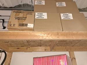 lot 258 image: Centerpull Towel Dispenser 91000