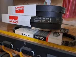 lot 262 image: Lot of  V-Belts
