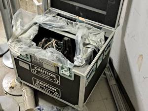 lot 276 image: Rolling Storage Box with Machine Part