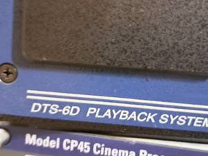 lot 297 image: DTS DTS-6D Playback System