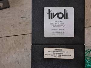 lot 298 image: Lot of (5) Tivoli Power Supply Boxes