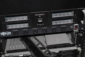 lot 108 image: Tripp-Lite CRU-DataPort Rack-Mount Switch