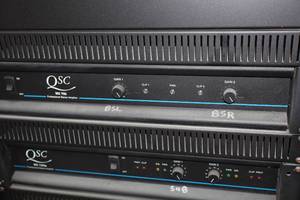 lot 116 image: QSC Rack-Mount Professional Stereo Amplifier MX 700
