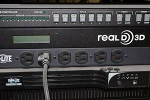 lot 125 image: Real D 3D Rack-Mount