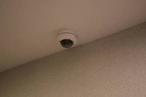 lot 539 image: Lot of (5) Ceiling Mounted Security Cameras