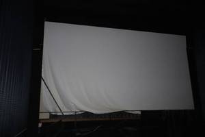 lot 19 image: Movie Projector Screen 20x10