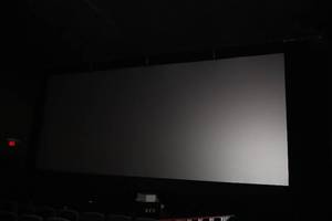 lot 18 image: Movie Projector Screen 32x15
