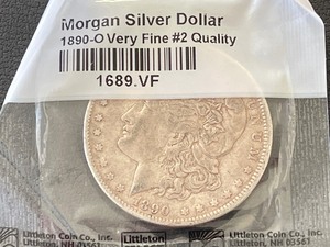 1890-O Morgan Dollar VF