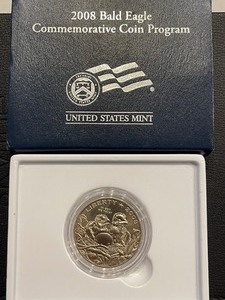 2008-S Bald Eagle Half Dollar Clad 120,180 Minted