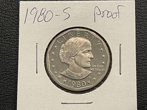 1980-S Susan B. Anthony Dollar Proof