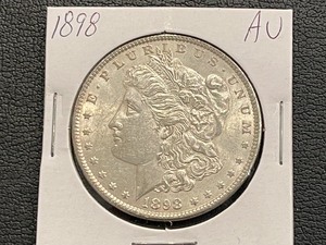 1898 Morgan Dollar AU