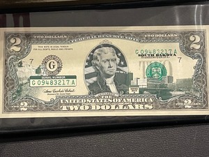 2003 A South Dakota $2 Dollar Bill Uncirculated