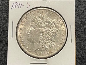 1891-S Morgan Dollar