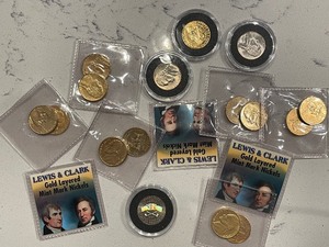 Jefferson Nickels Gold Layered
