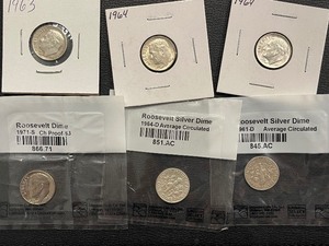 Roosevelt Silver and Proof Dimes