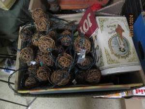 box of decor...
