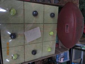 football, tic tac toe and more...