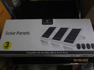 3 pack solar panels compatible with arlo ultra