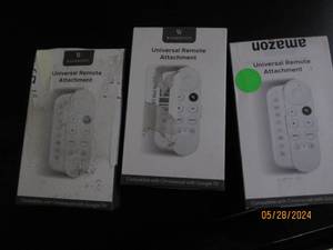 3 amazon universal remote attachments
