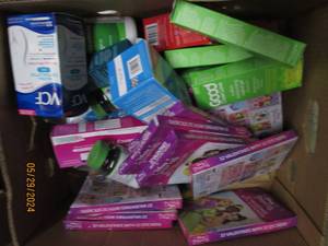 box of medicine and more some in date some out of date