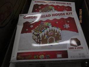 9 ready to build gingerbread houses Best by 022020