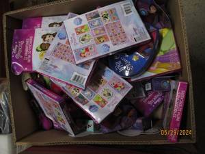 box of candy and gummies...