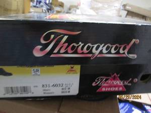 thorogood size 8.5 mens and 10.5 womens boots