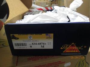 thorogood size 9m boots...
