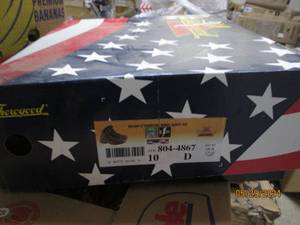 thorogood size 10 d boots...